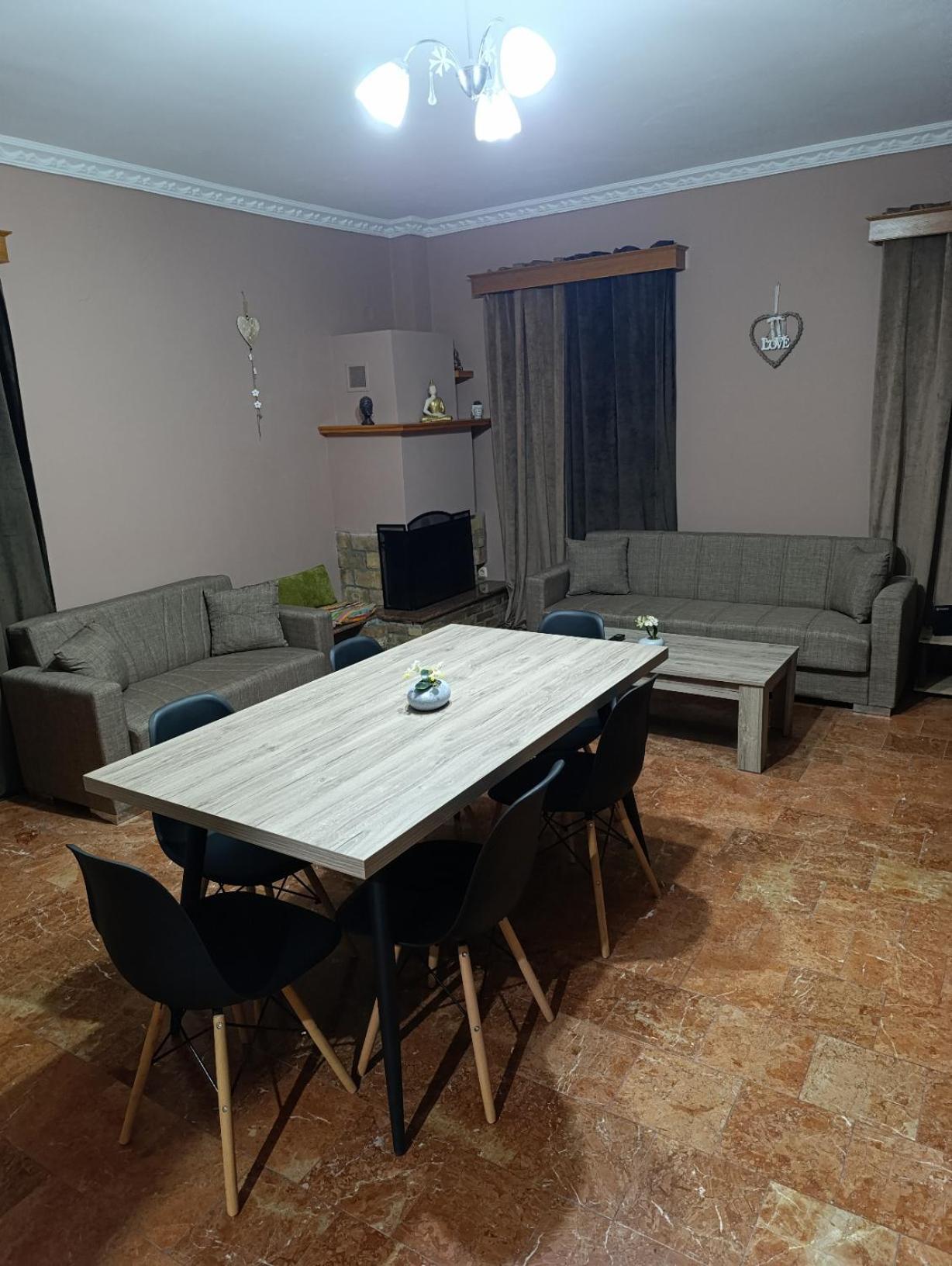 Вилла Savvas&Katia'S Luxury House Mantouki Экстерьер фото