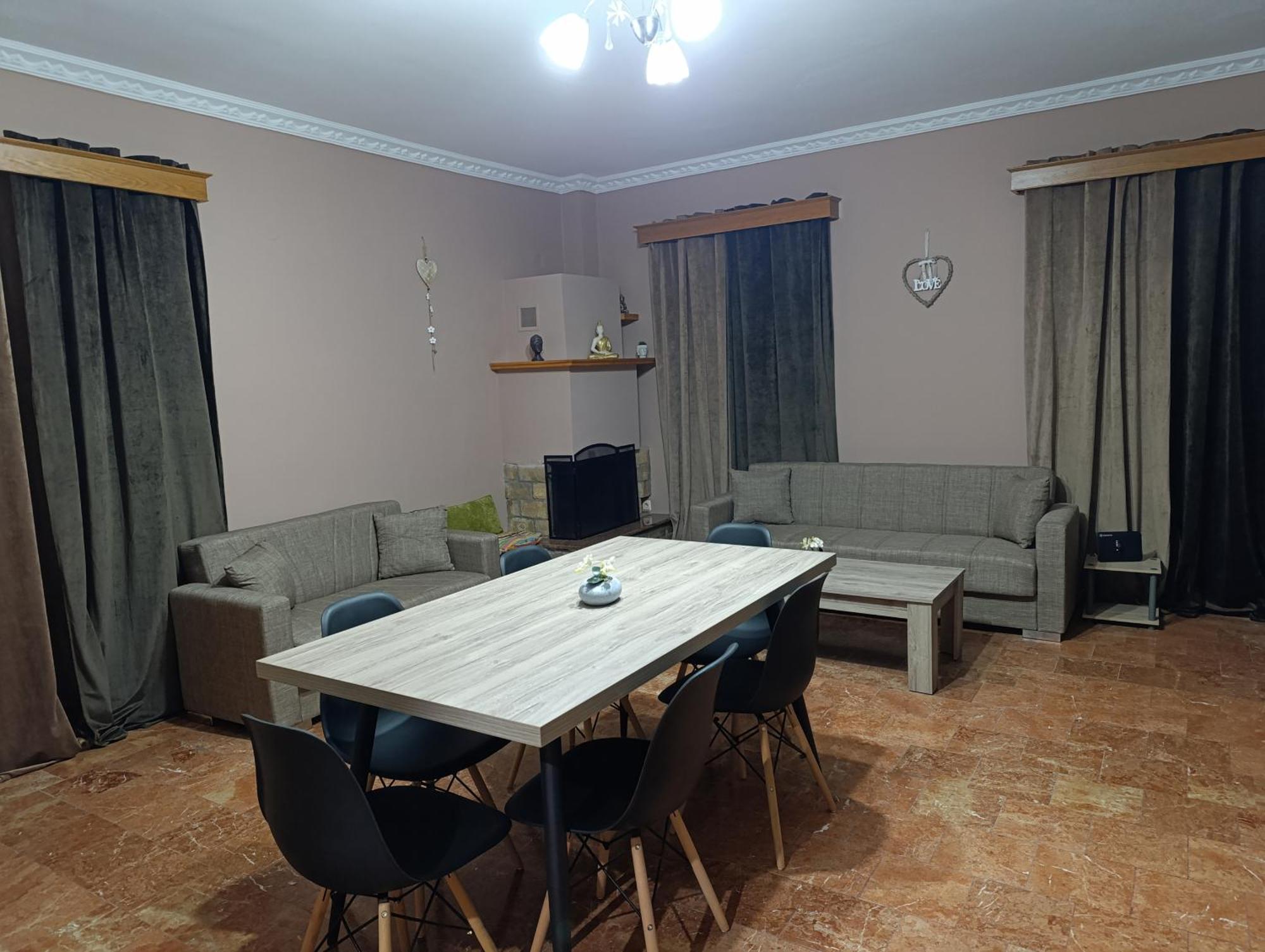 Вилла Savvas&Katia'S Luxury House Mantouki Экстерьер фото